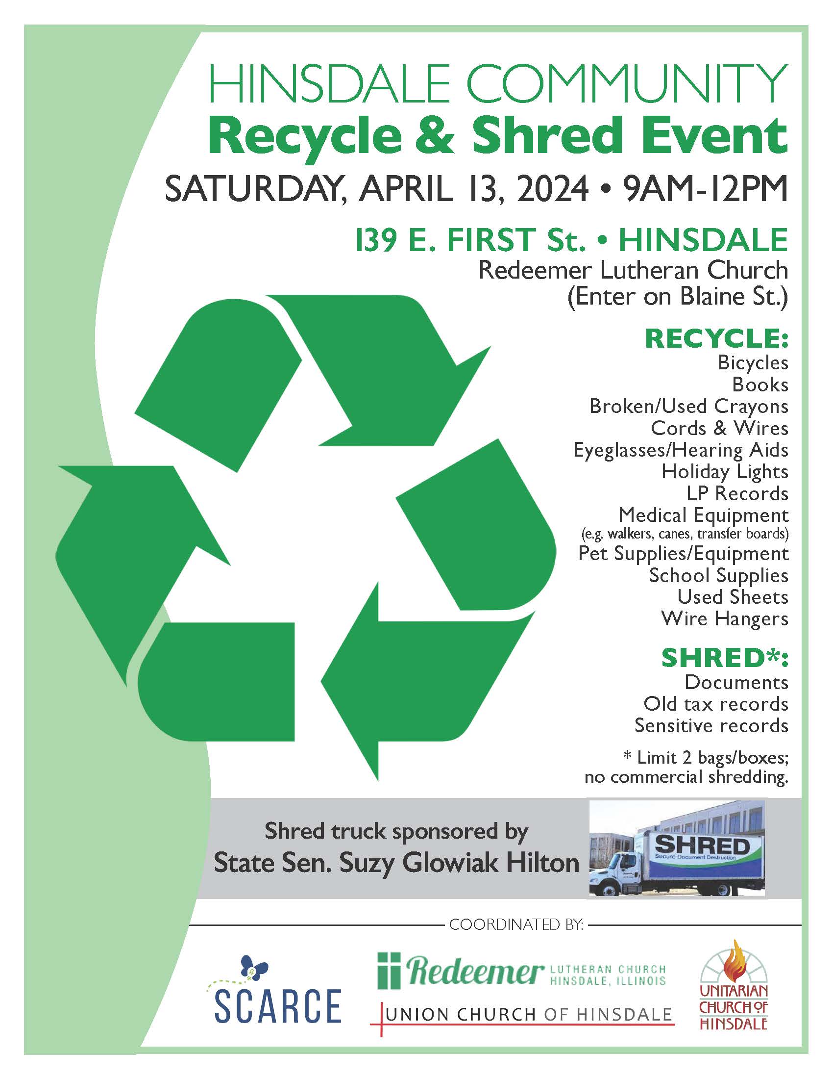 2024 RecyclingEvent Flyer